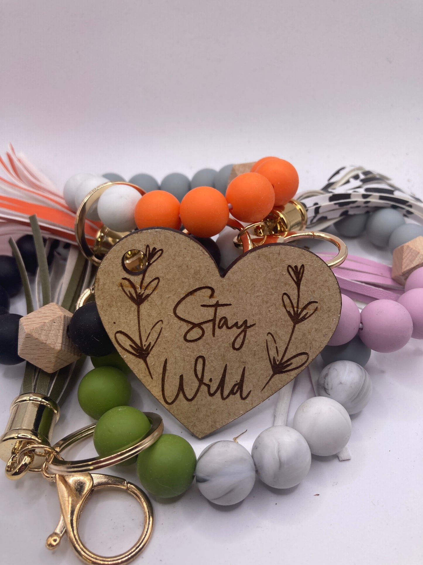 Stay Wild Wooden Accessory Token