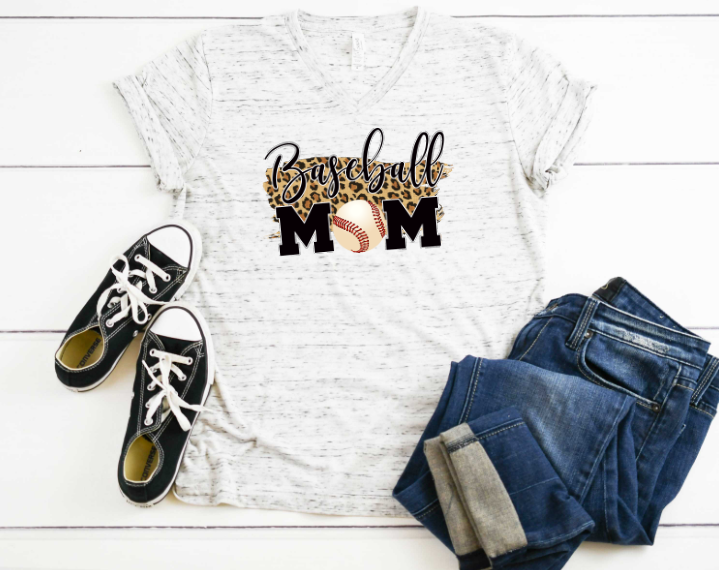 Baseball Mom Sublimation T-Shirt Transfer