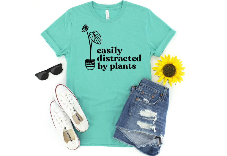 Easily Distracted By Plants Transfer