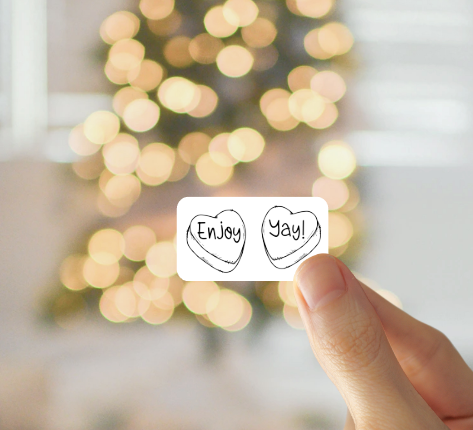 Enjoy Yah! Thermal Sticker Set