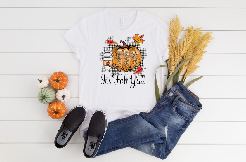 It's Fall Y'all Sublimation Transfer