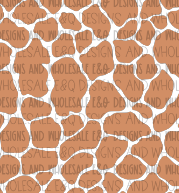 Giraffe Print Paper Sublimation Transfer