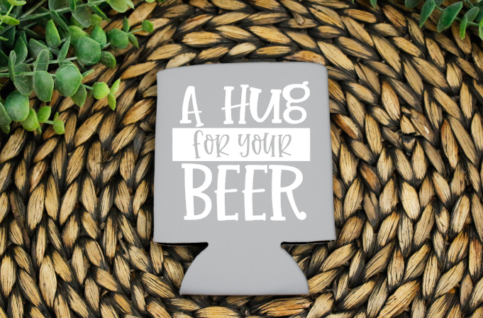 A Hug For Your Beer Can Cooler Transfer