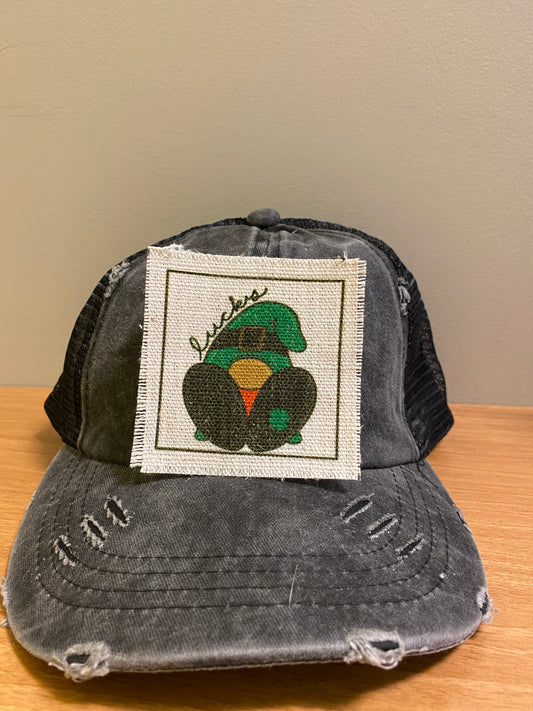 Lucky Gnome Hat Patch