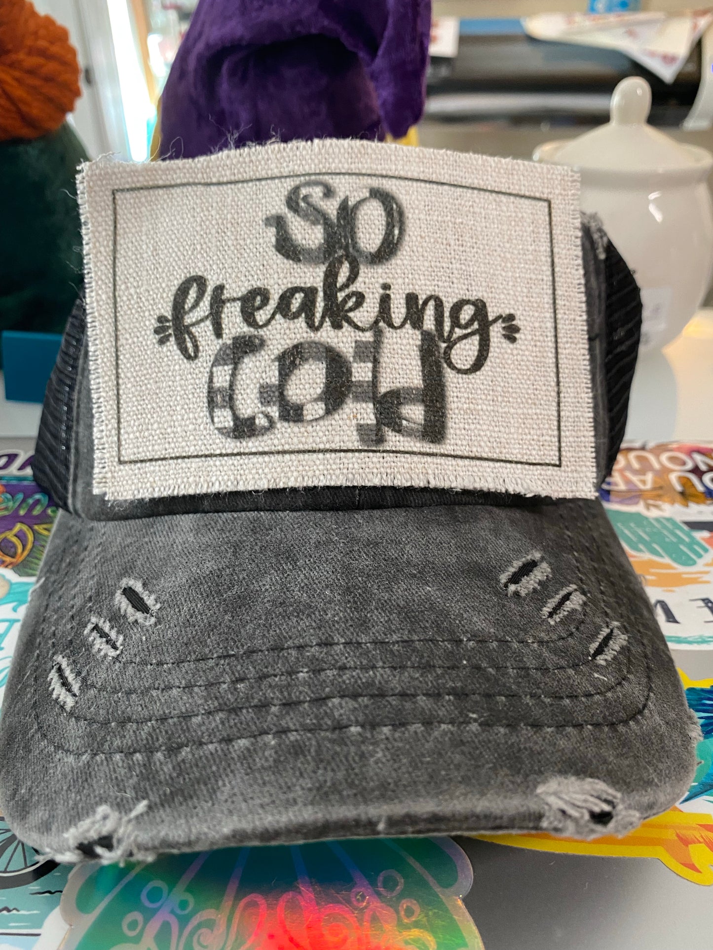 So Freaking Cold Hat Patch