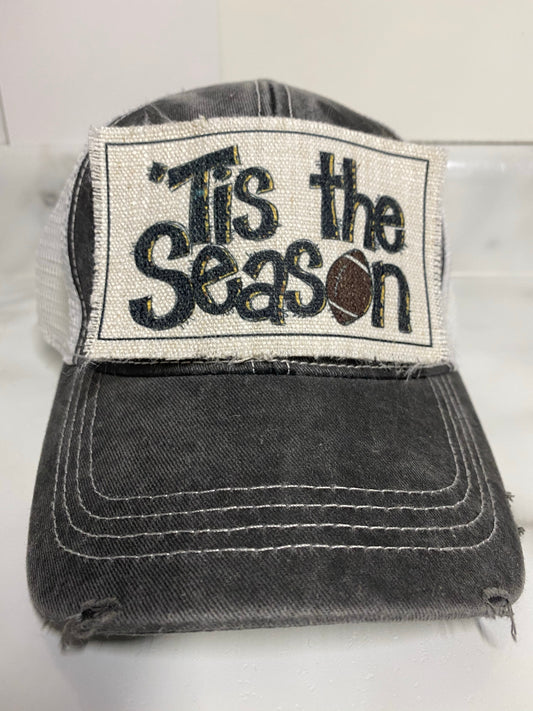 ‘Tis the Season Football Hat Patch