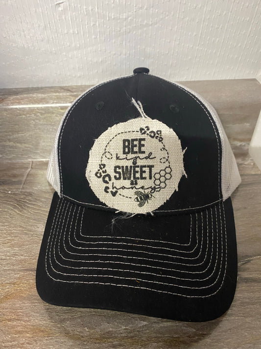 Bee Sweet Hat Patch
