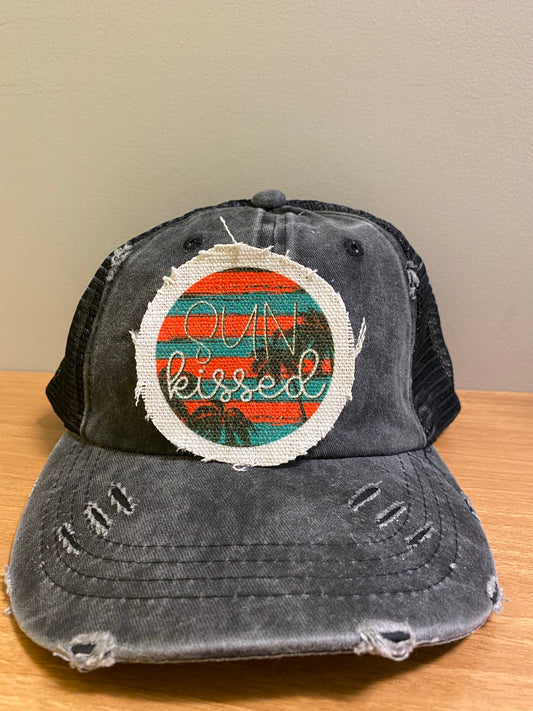 Sun Kissed Stripe Hat Patch