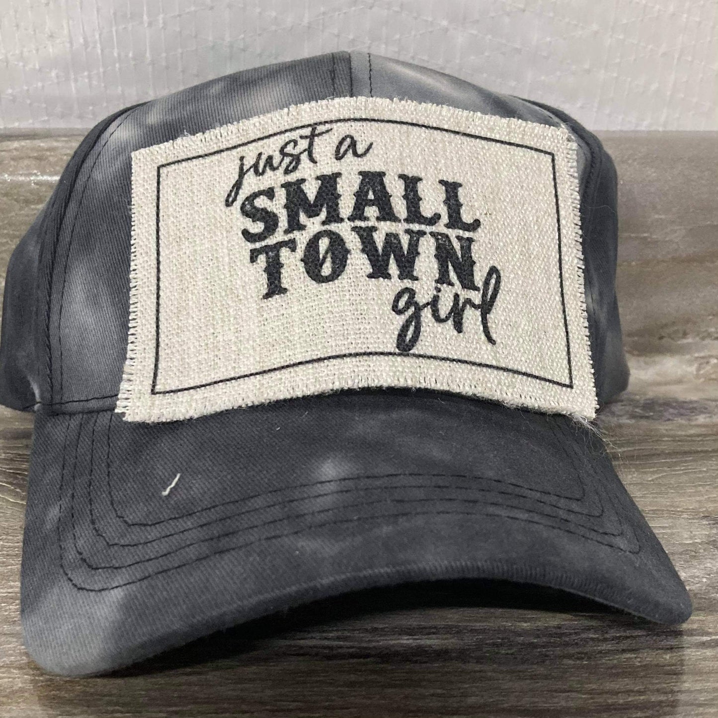 Just a Small Town Girl Hat Patch