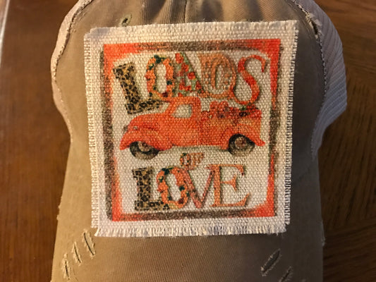 Loads of Love Hat Patch