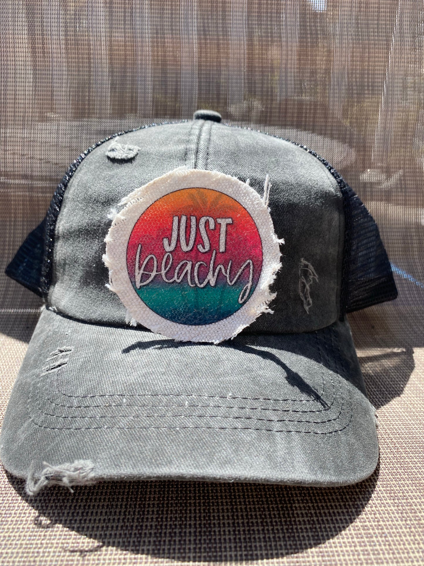 Just Beachy Hat Patch