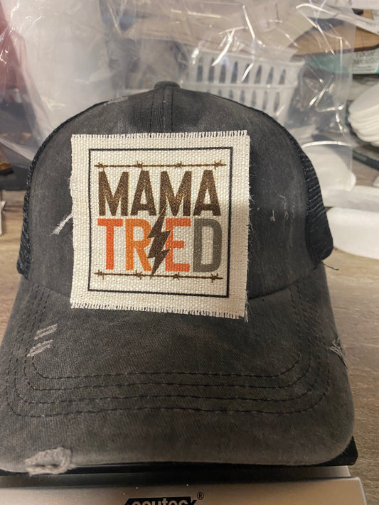 Mama Tried with Bolt Hat Patch