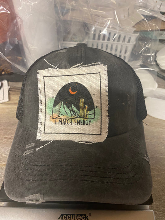 I Match Energy Hat Patch