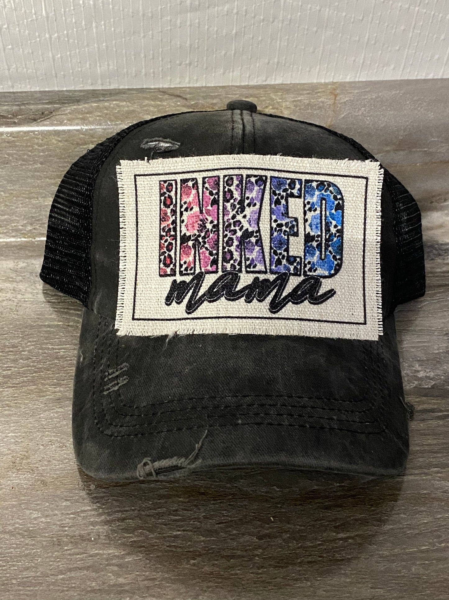 Inked Mama Hat Patch