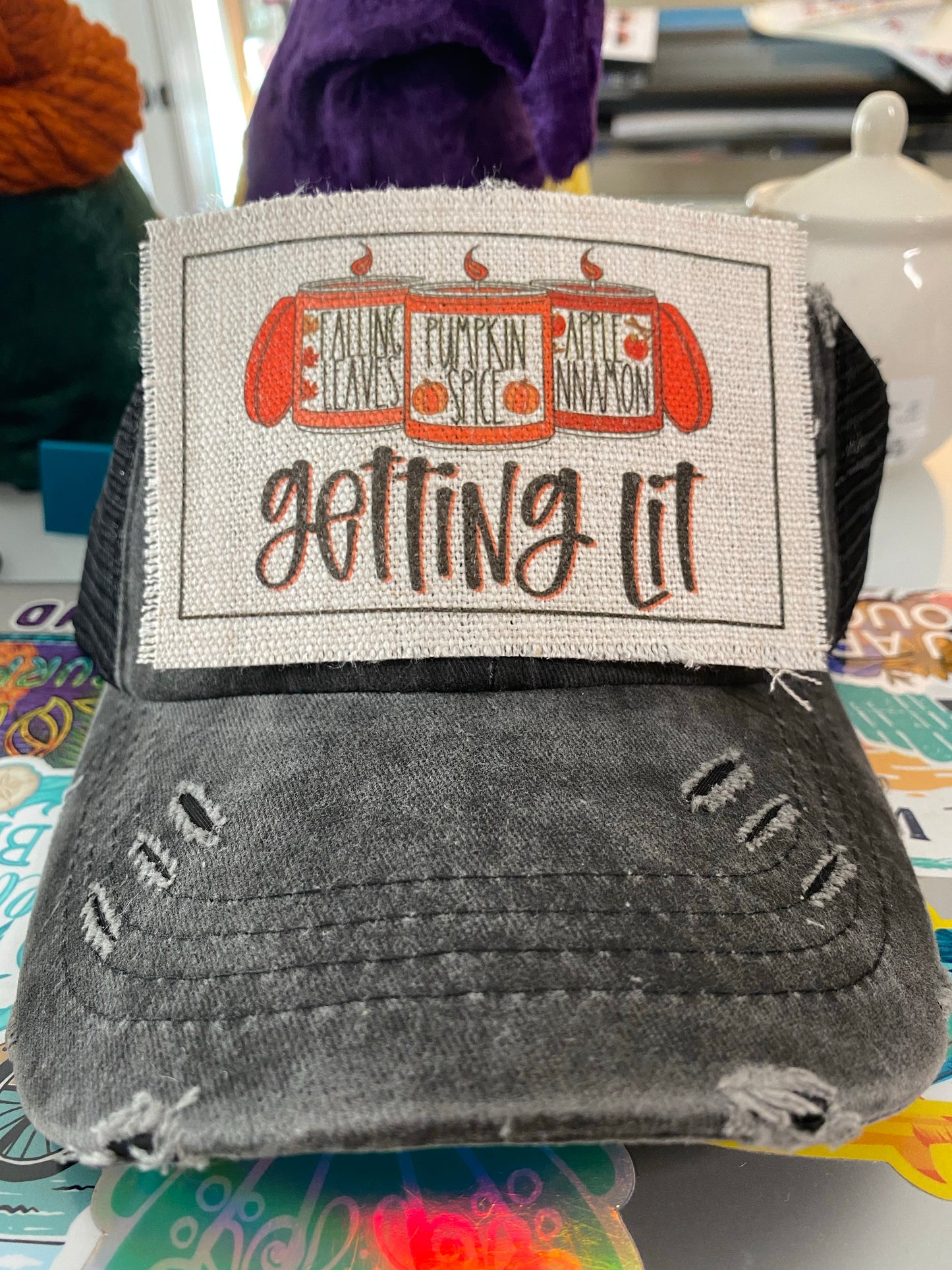 Getting Lit Hat Patch