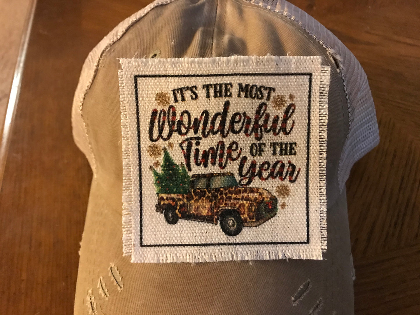 It's The Most Wonderful Time of the Year Hat Patch