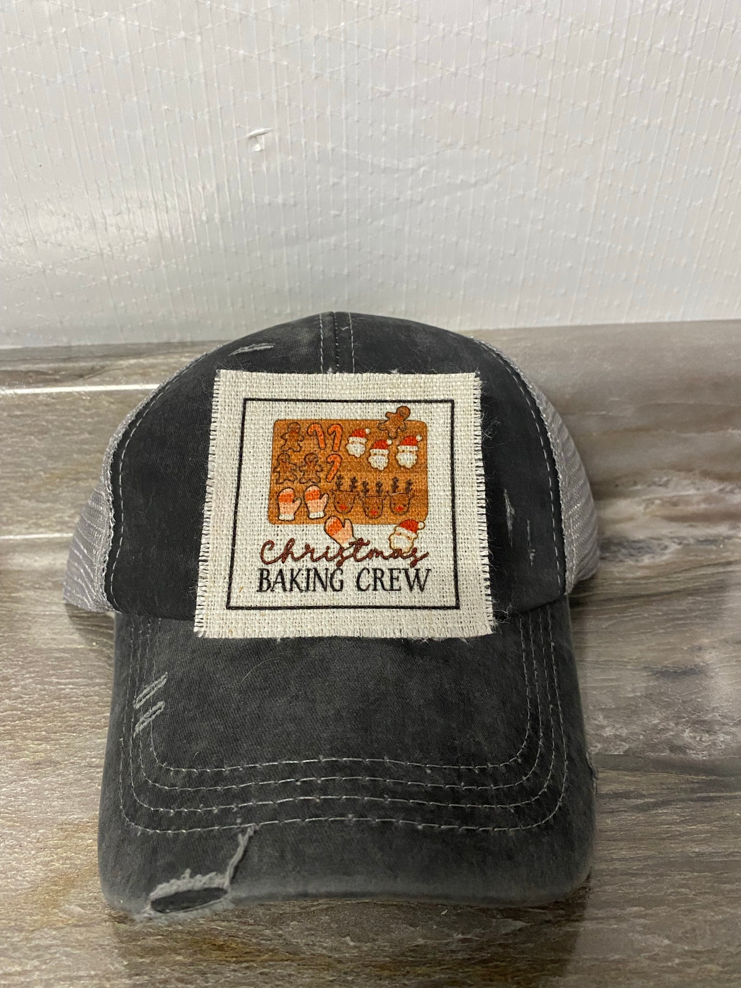 Christmas Baking Crew Hat Patch