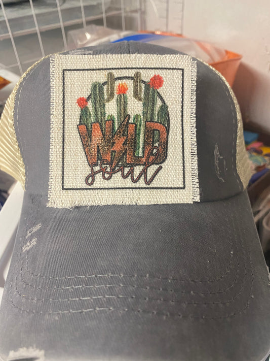 Wild Soul Cactus Hat Patch