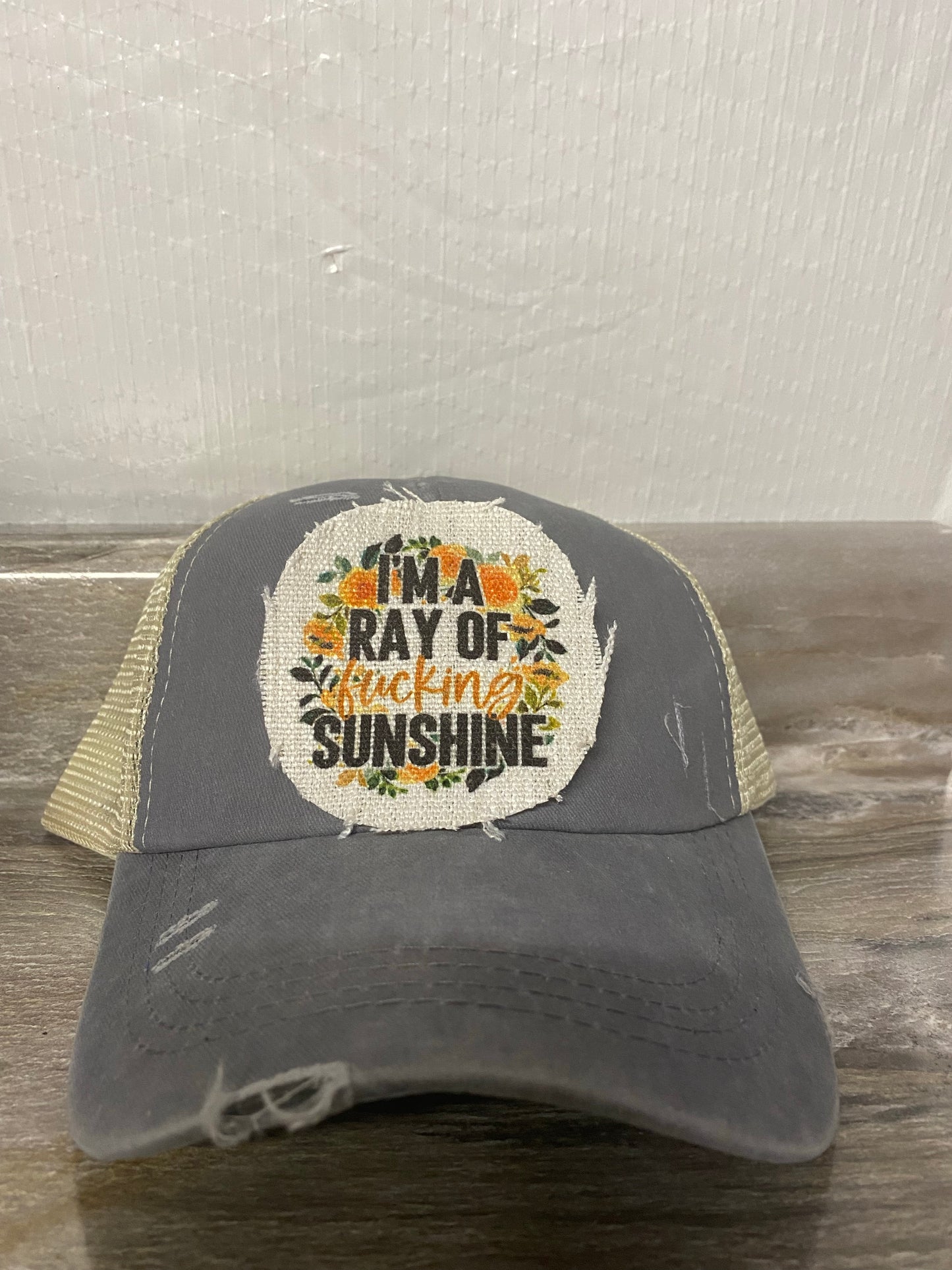 I'm A Ray Of F-ing Sunshine Hat Patch