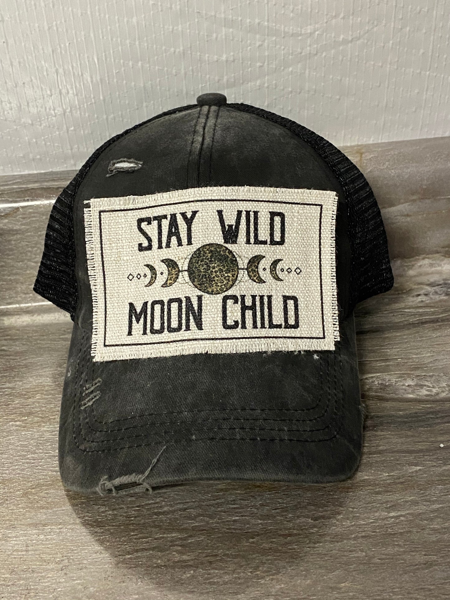 Stay Wild Moon Child Hat Patch