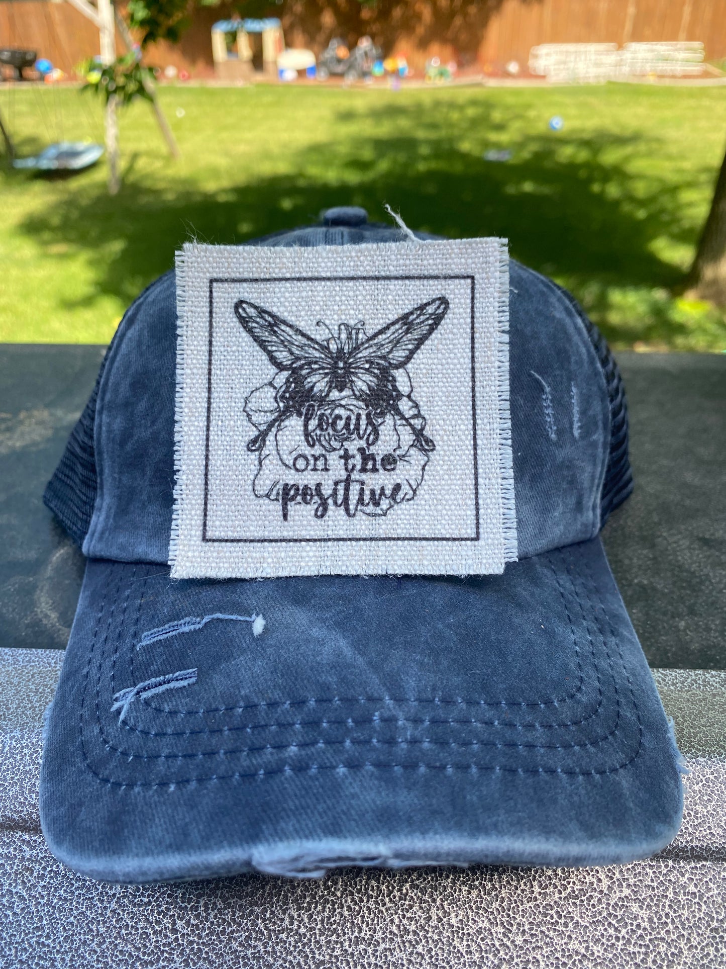 Focus On The Positive Hat Patch