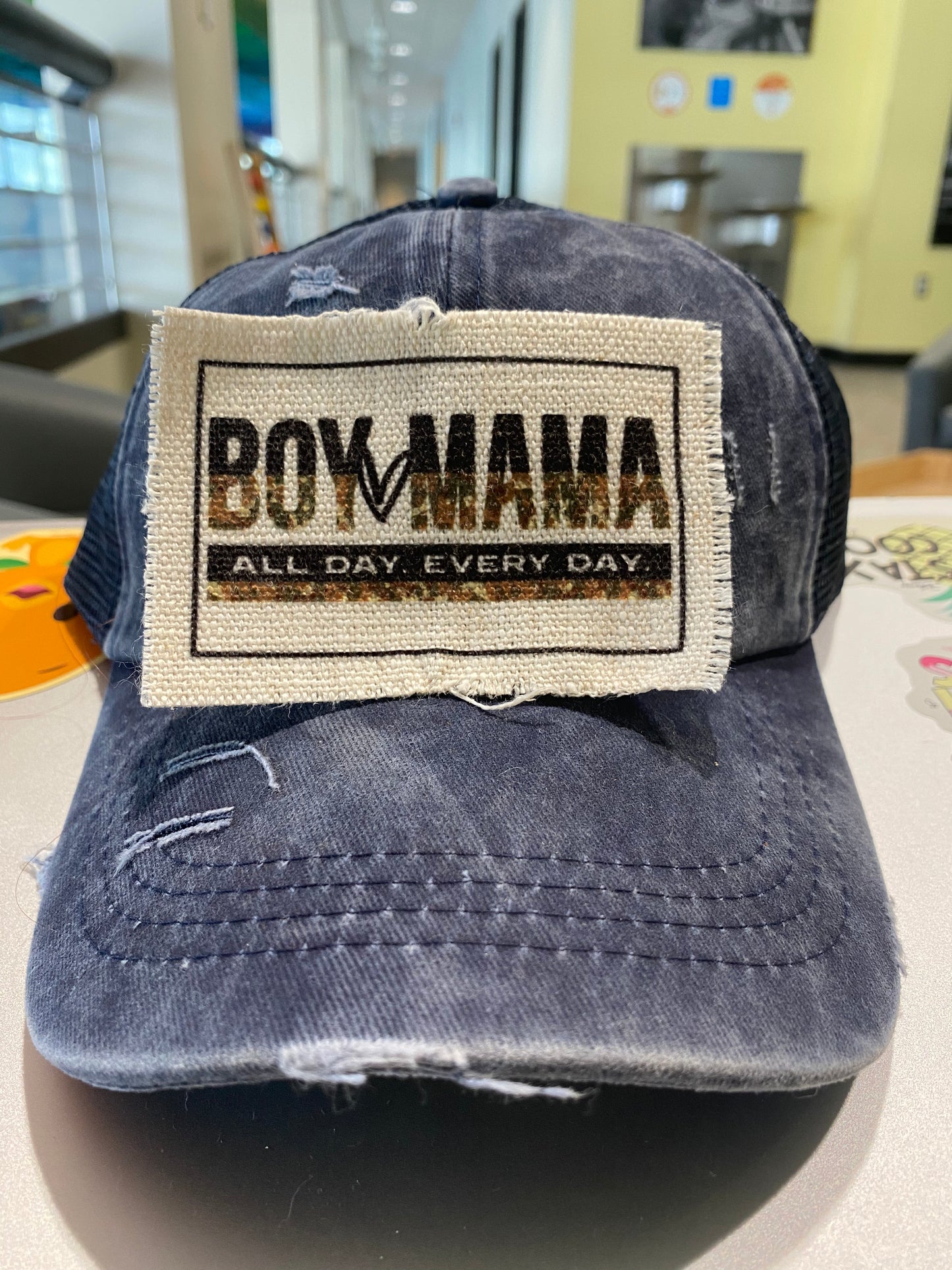Boy Mama All Day Every Day Hat Patch