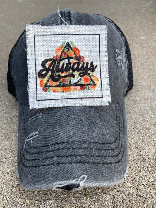 Always Floral Hat Patch