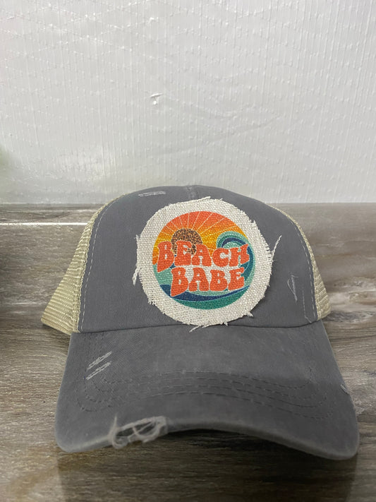 Beach Babe Hat Patch
