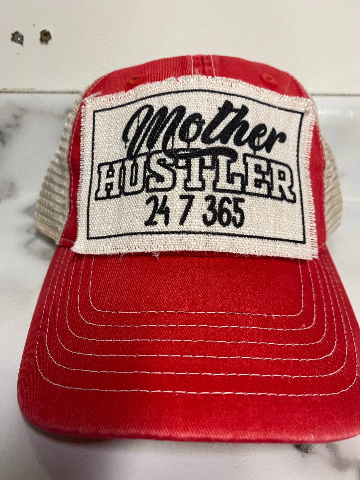 Mother Hustler Hat Patch