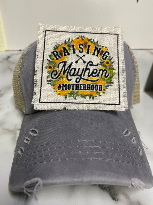 Raising Mayhem Hat Patch