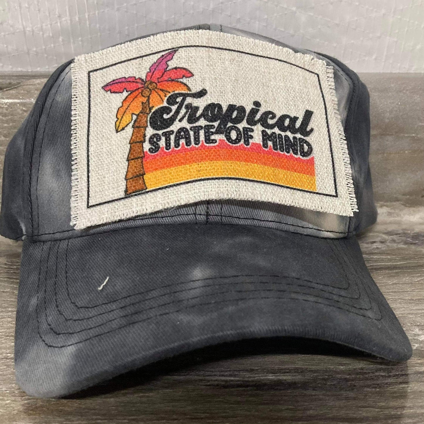 Tropical State of Mind Hat Patch