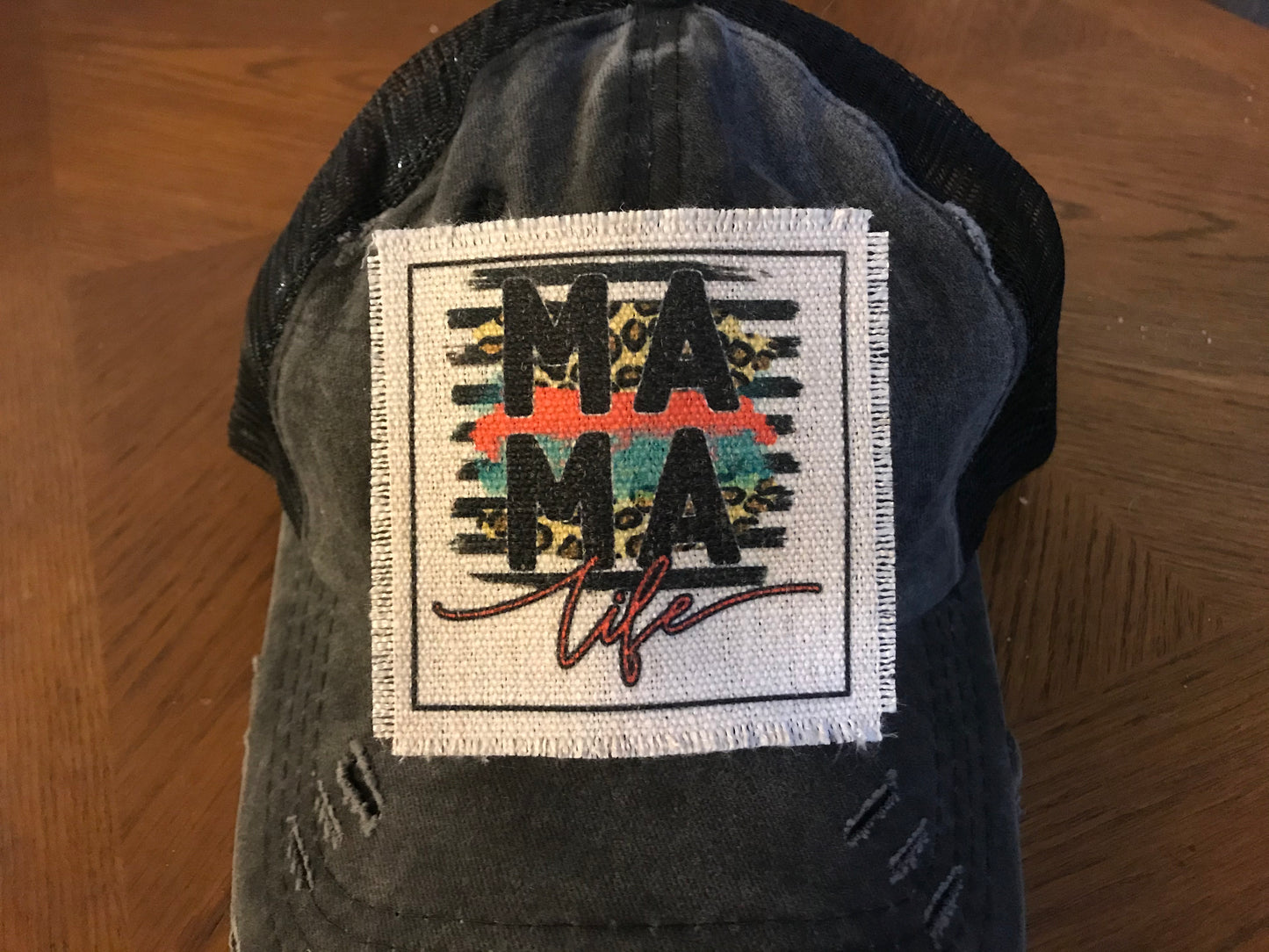 Mama Life Hat Patch