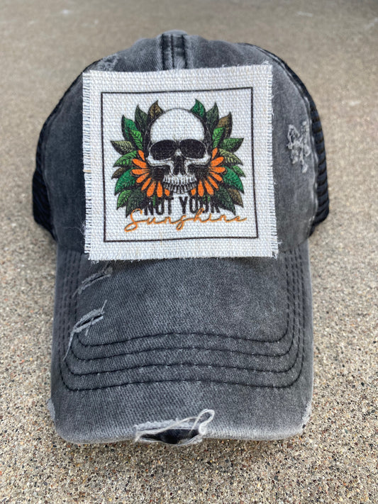 Not Your Sunshine Hat Patch