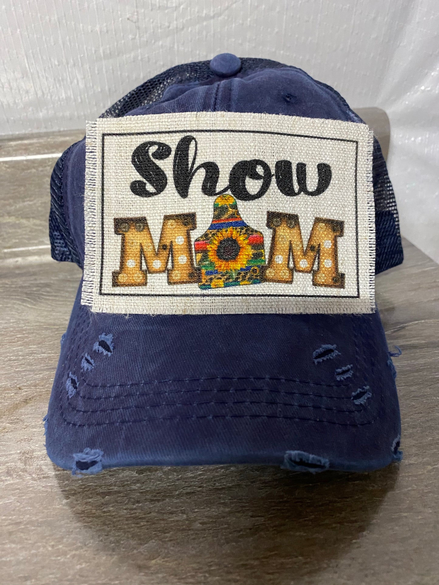 Show Mom Hat Patch