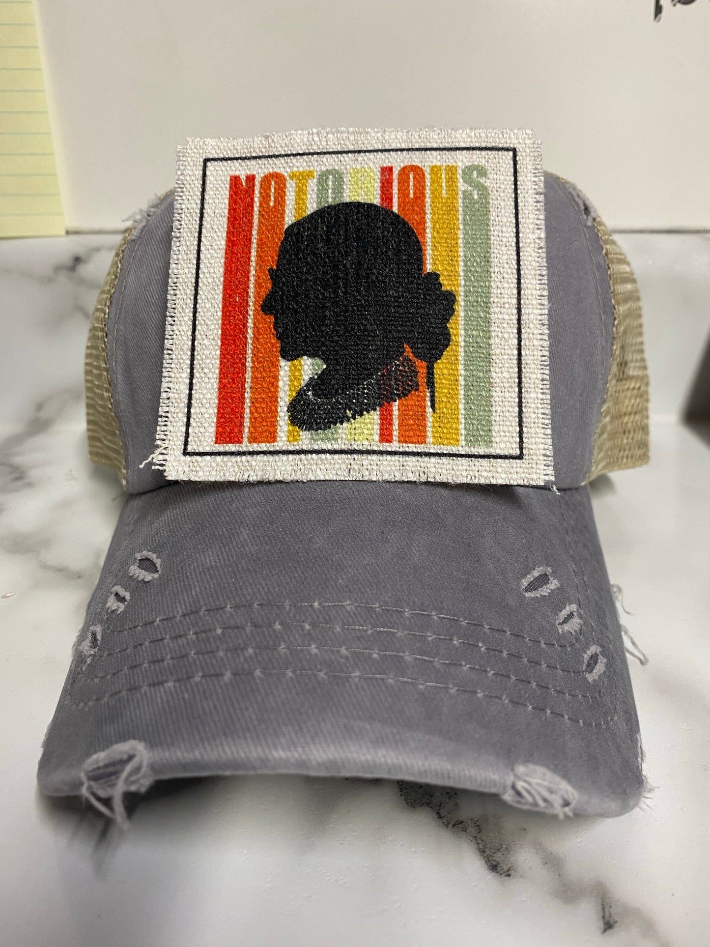 Notorious Ruth Hat Patch