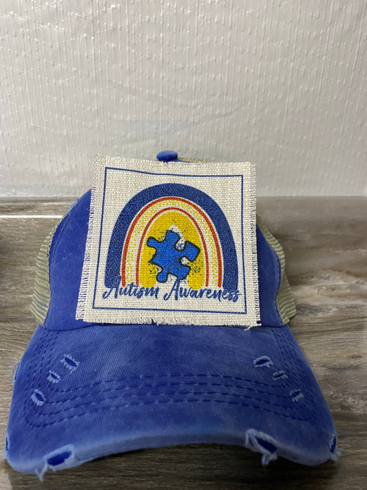 Autism Awareness Hat Patch