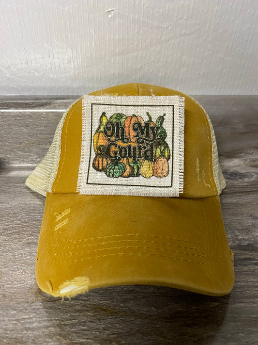 Oh My Gourd Hat Patch
