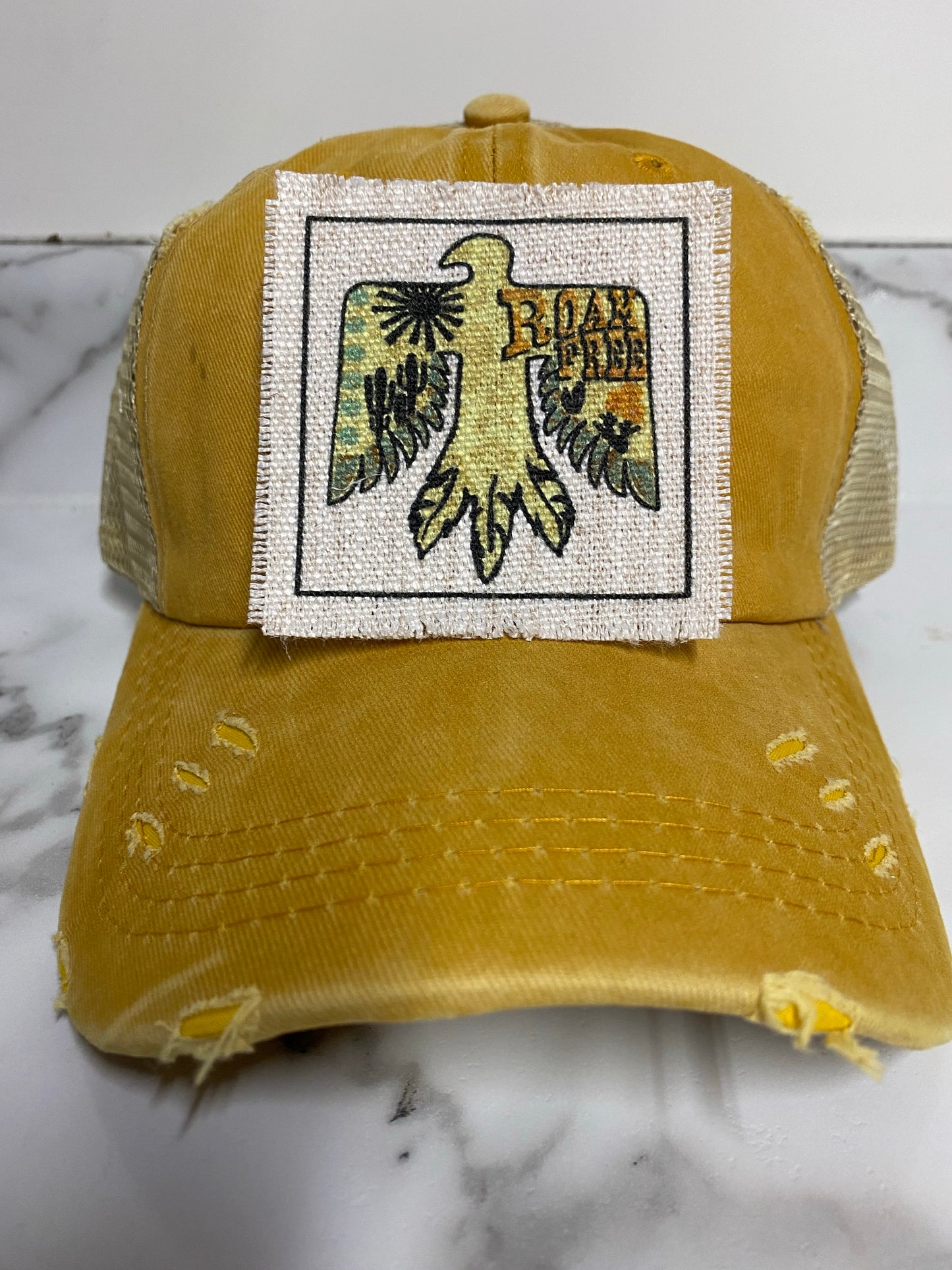 Roam Free Bird Hat Patch