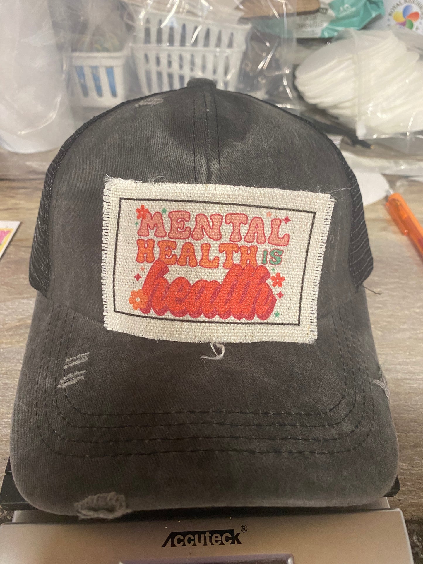 Mental Health is Health Hat Patch