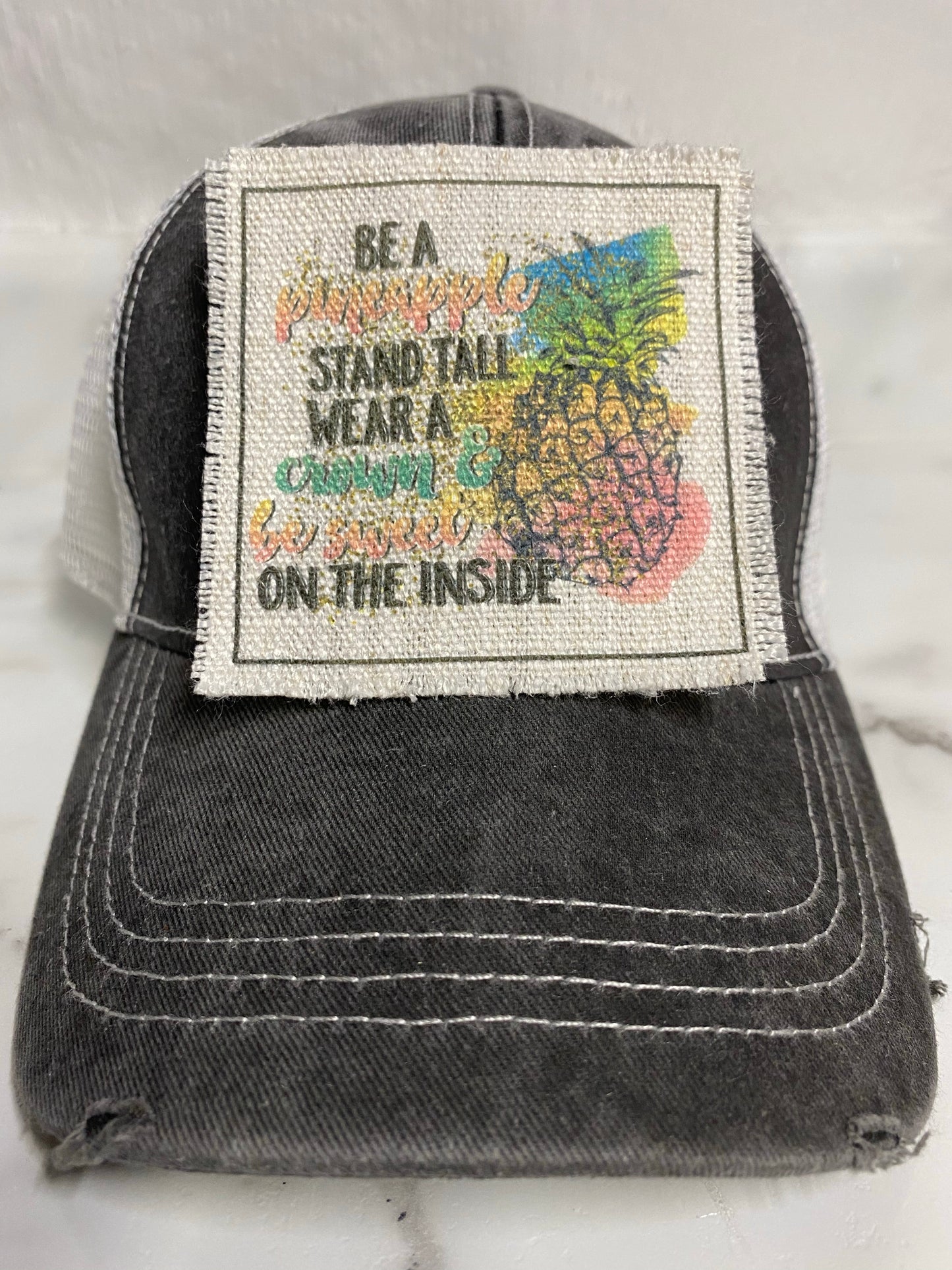 Be A Pineapple Hat Patch