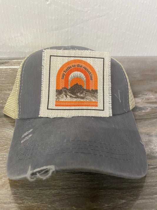 Say Hello To The Sunshine Hat Patch