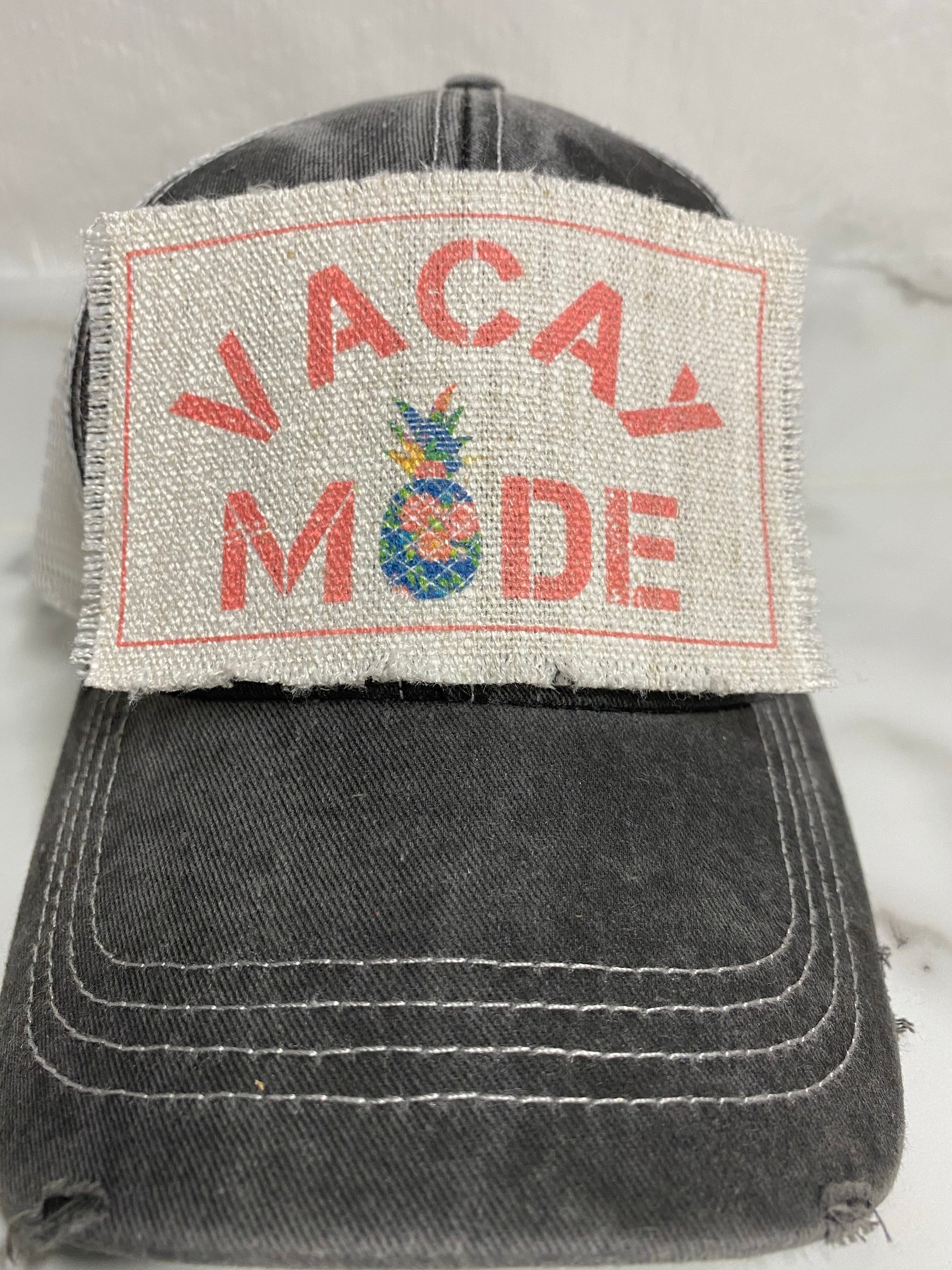 Vacay Mode Hat Patch