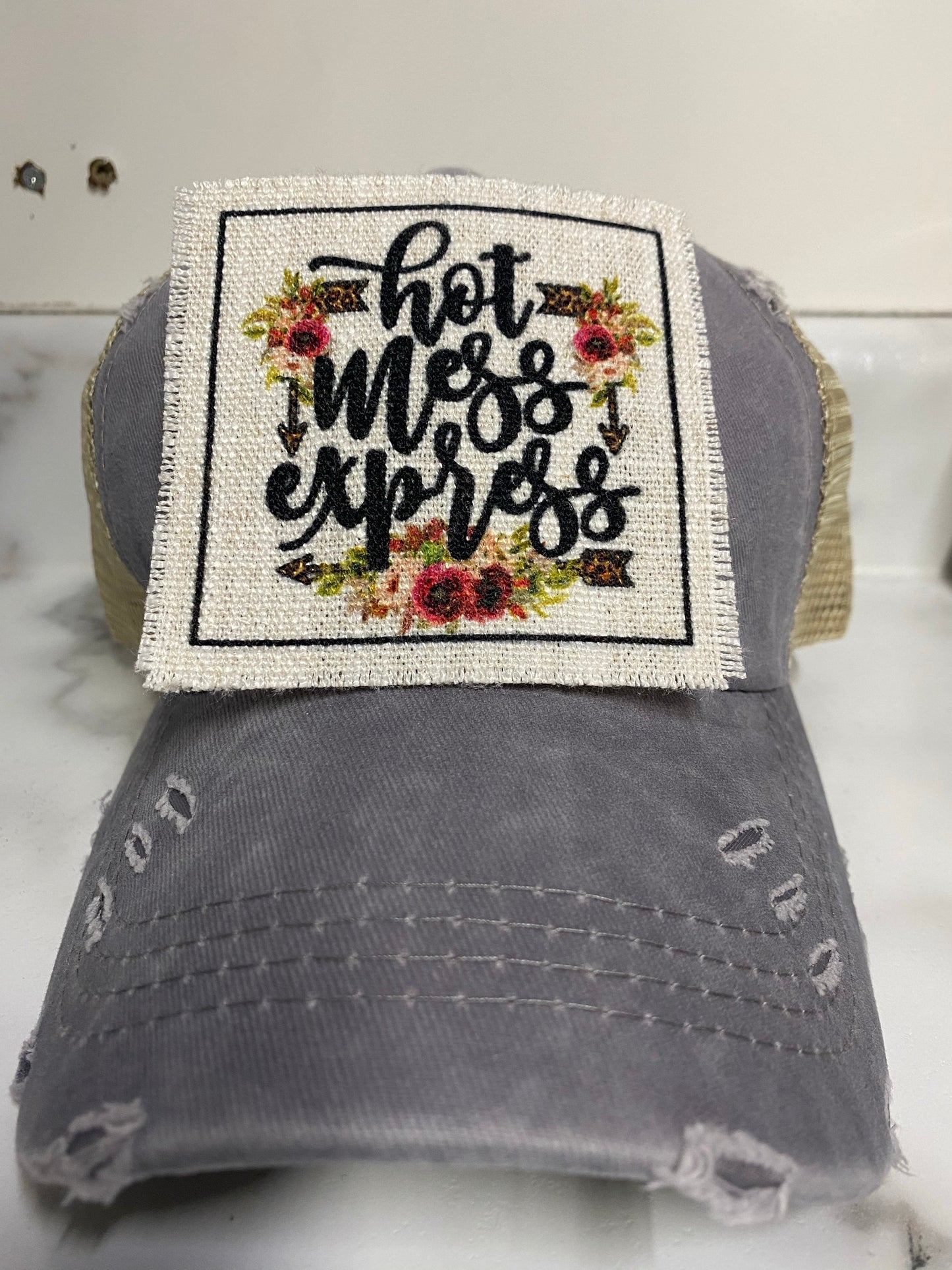 Hot Mess Express Hat Patch