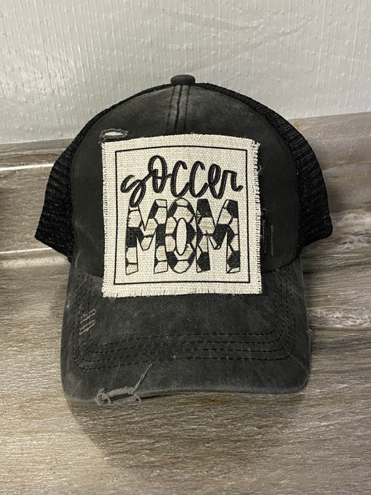 Soccer Mom Hat Patch