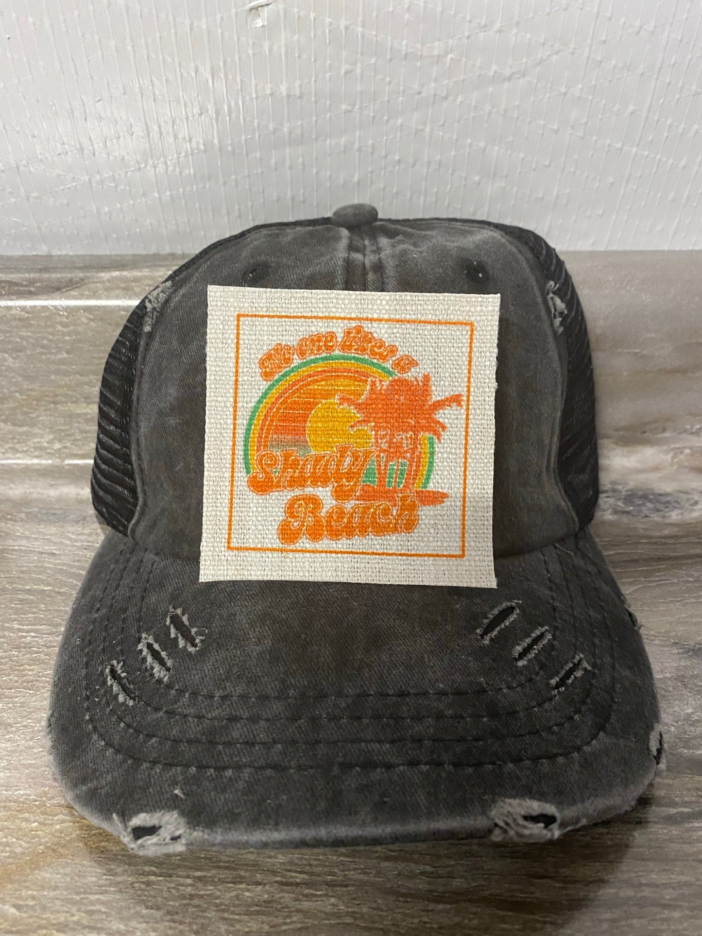 No One Likes A Shady Beach Hat Patch