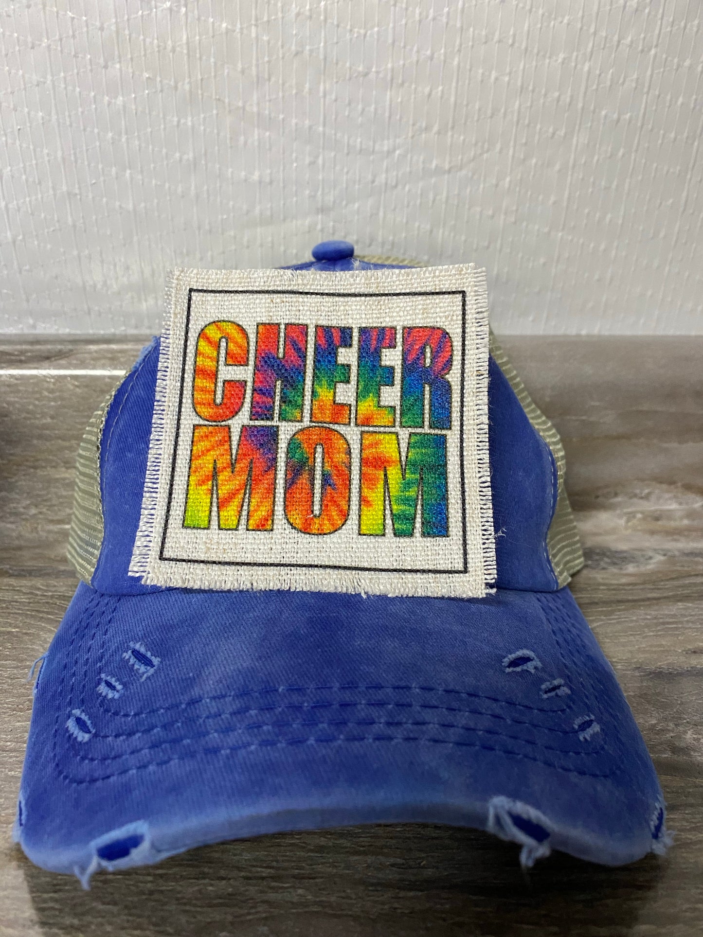 Cheer Mom Hat Patch