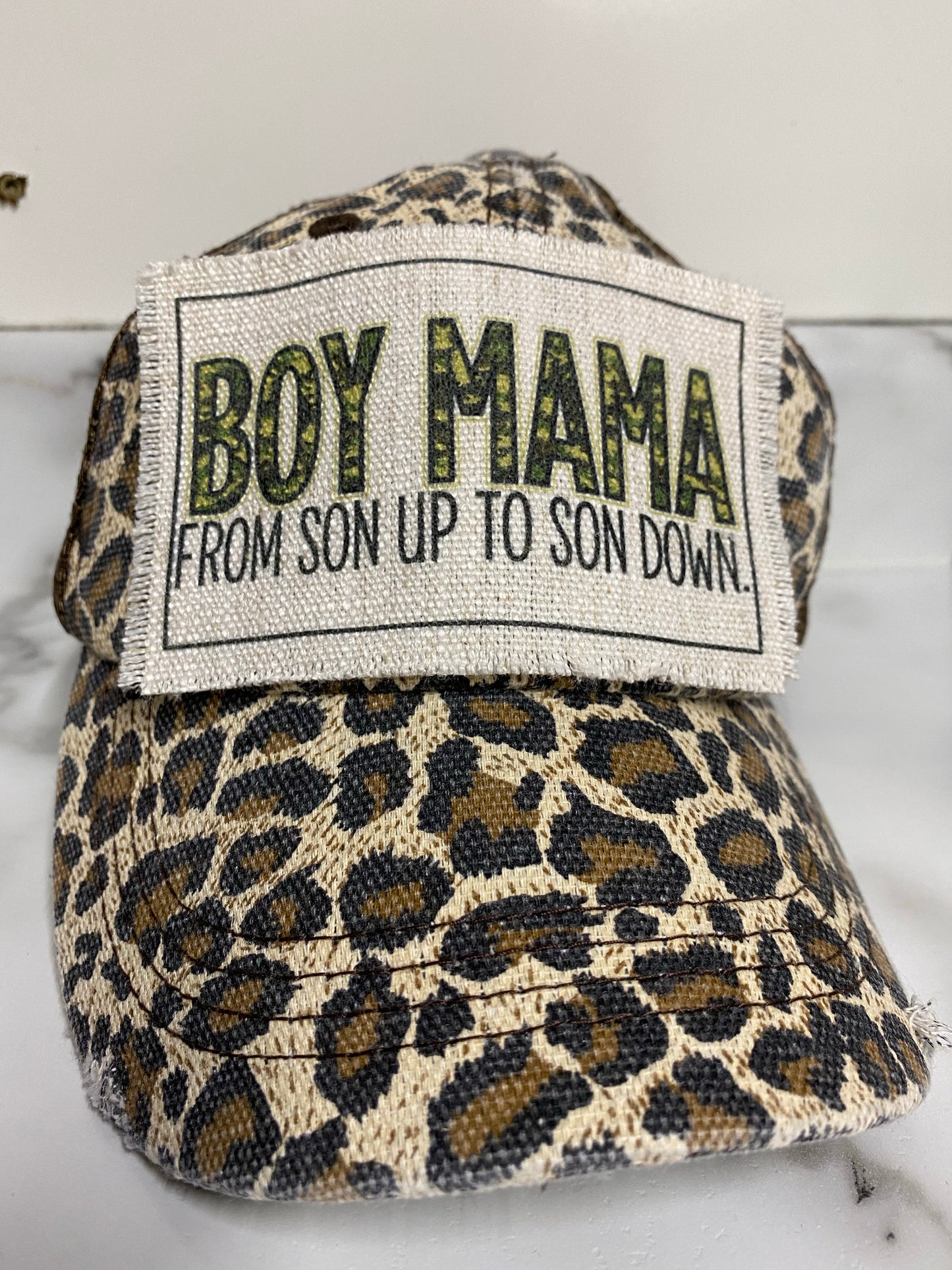 Boy Mama Hat Patch