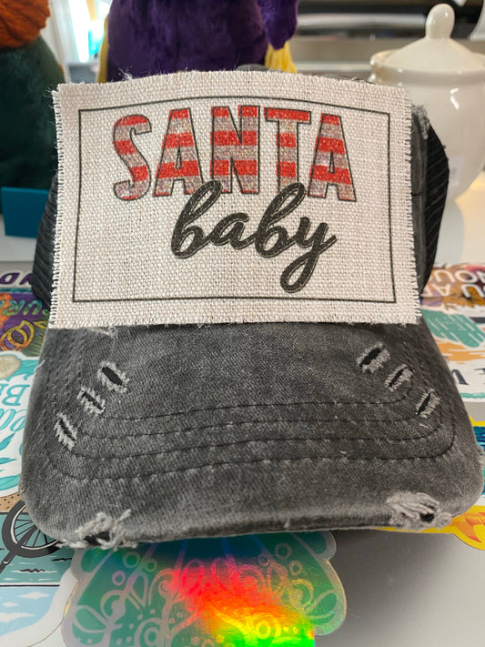 Santa Baby Hat Patch