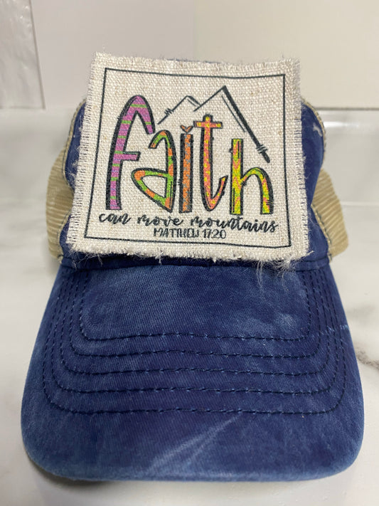 Faith Hat Patch