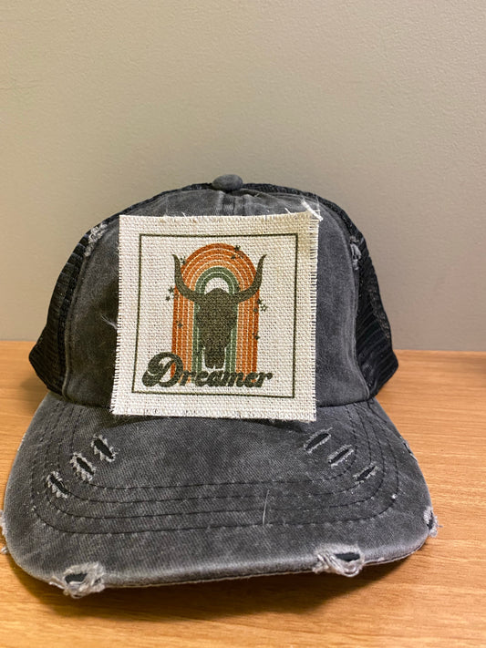 Dreamer Rainbow Hat Patch